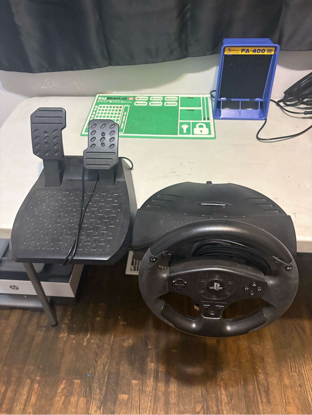 Thrustmaster PlayStation Steering Wheel and Pedal Set